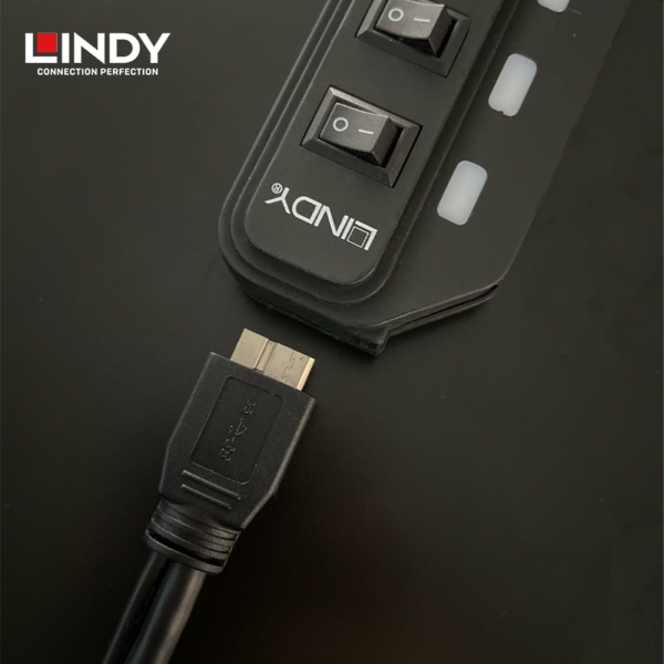 Kabel USB 3.2 Gen 1, Type A to Micro-B Dengan USB Power, 1M - Image 2