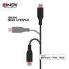 KABEL APPLE, TYPE C TO LIGHTNING MFI CERTIFIED, BRAIDED, 1M - Image 3