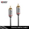 KABEL AUDIO DIGITAL COAXIAL, CROMO, 3M
