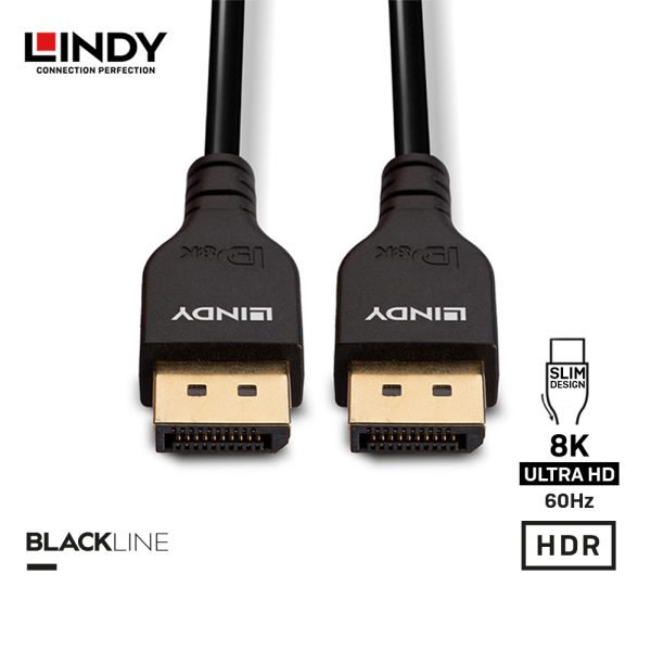 Kabel Slim DisplayPort 1.4, DisplayPort to DisplayPort, 0.5M - Image 5