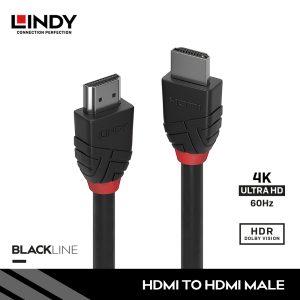 KABEL HDMI 2.0 HIGH SPEED, HDMI TO HDMI, BLACK 3M