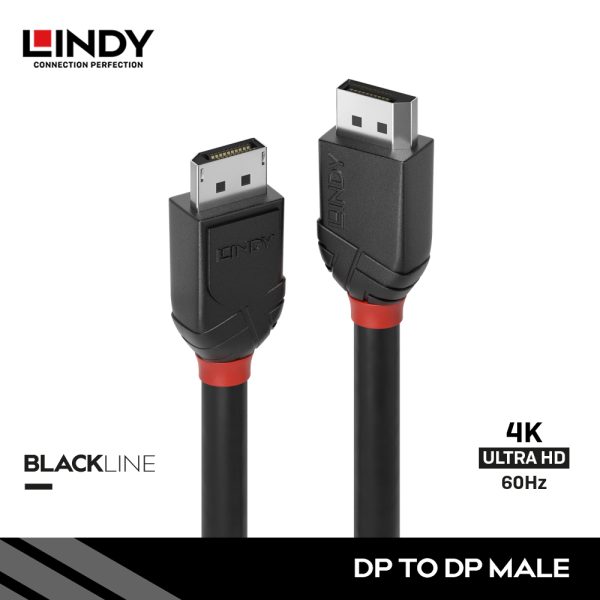 Kabel DisplayPort 1.2, DisplayPort to  DisplayPort, Black, 2M