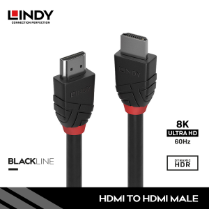 Kabel HDMI 8K, HDMI TO HDMI, Black,2M