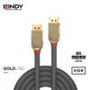 Kabel DisplayPort 1.4, DisplayPort to DisplayPort, Gold 1M - Image 2