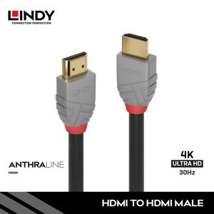 Kabel HDMI 1.4 Standard, HDMI to HDMI, Anthra, 20M