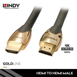 KABEL HDMI 2.0 HIGH SPEED, HDMI TO HDMI, GOLD 10M