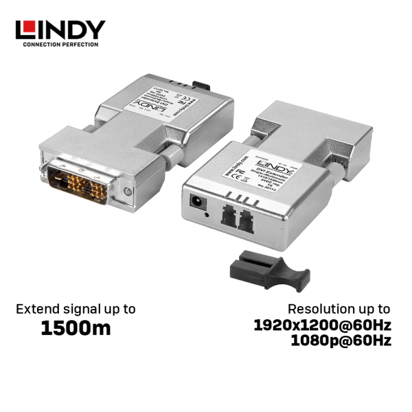 Extender DVI-D Single Link via Fiber Optic, 1500M - Image 2