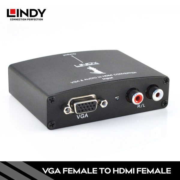 CONVERTER VGA WITH AUDIO TO HDMI