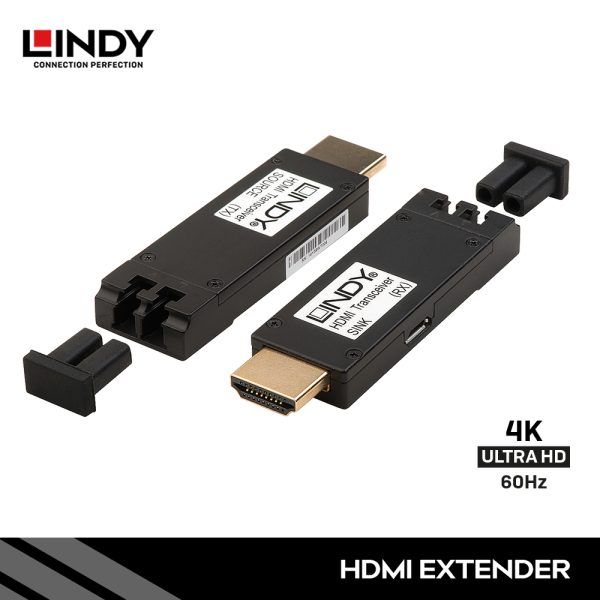 EXTRACTOR HDMI 2.0, FIBER OPTIK, 300M