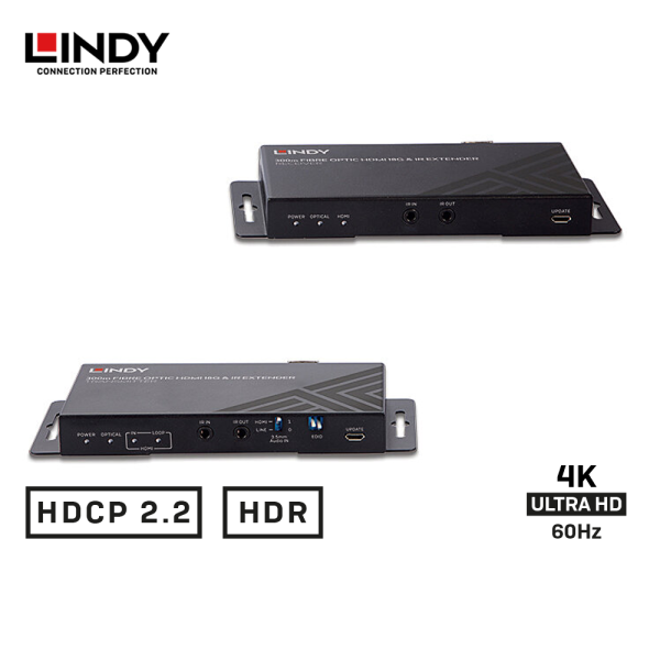Extender HDMI 4K60 via Fiber Optic, dengan IR & RS232, 300M / 1000M - Image 5