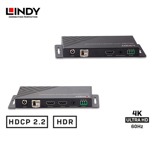 Extender HDMI 4K60 via Fiber Optic, dengan IR & RS232, 300M / 1000M - Image 4