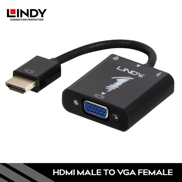 CONVERTER HDMI TO VGA WITH AUDIO