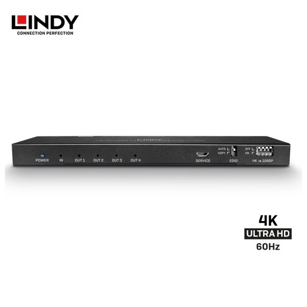 SPLITTER HDMI 2.0, 4 PORT, 18G, 4K, DENGAN AUDIO & DOWNSCALING - Image 2
