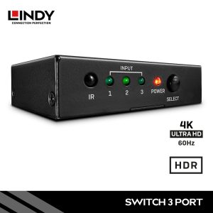 Switch HDMI 2.0, 3 Port, 18G, 4K