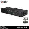 SWITCH HDMI 2.0, 5 PORT, 18G, 4K