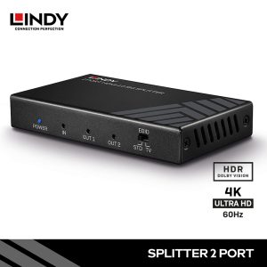 Splitter HDMI 2.0, 2 Port, 18G, 4K