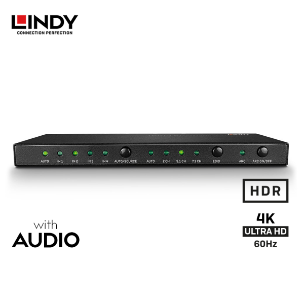 Switch HDMI 2.0 4 Port, 18G, 4K, Dengan Audio - Image 4
