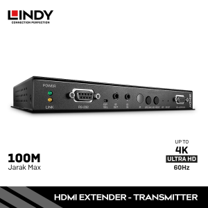 Extender 100M Over IP HDMI 4K & USB - Transmitter