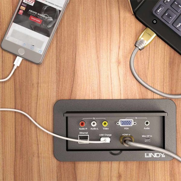 CONFERENCE TABLE SWITCH MULTI AV TO HDMI , 4 PORT - Image 4