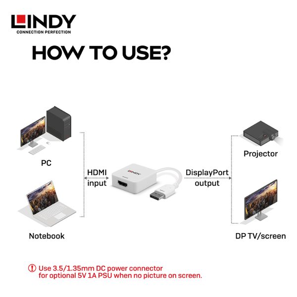 Converter HDMI to DisplayPort - Image 6