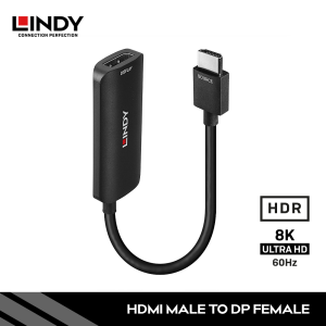 Converter HDMI 2.1 to DisplayPort 1.4