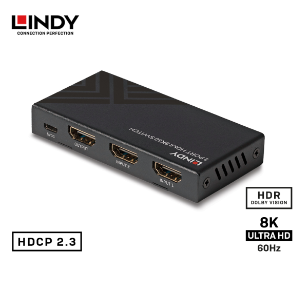 Switch HDMI 2.1, 2 Port, 48G, 8K - Image 2