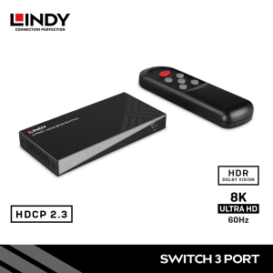 Switch HDMI 2.1, 3 Port, 48G, 8K