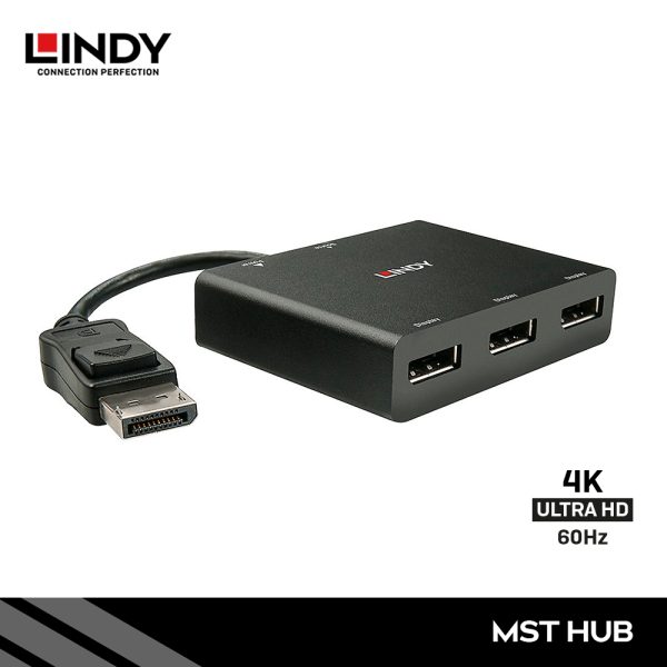 MST Hub DisplayPort to DisplayPort 3 Port