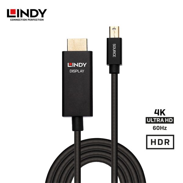 Kabel adapter mini DisplayPort to HDMI, HDR, 2M - Image 2
