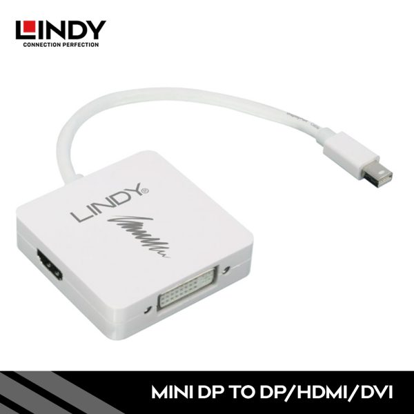 CONVERTER MINI DISPLAYPORT TO HDMI/DVI/DISPLAYPORT