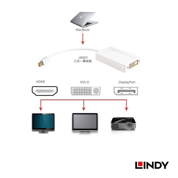 CONVERTER MINI DISPLAYPORT TO HDMI/DVI/DISPLAYPORT - Image 2