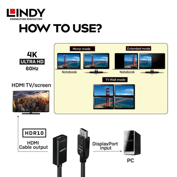 Converter DisplayPort to HDMI, HDR - Image 4