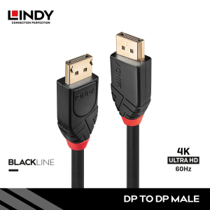 Kabel DisplayPort 1.2, DisplayPort To DisplayPort, Black, Aktif, 15M