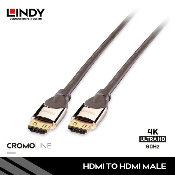 KABEL HDMI 2.0 HIGH SPEED, HDMI TO HDMI, LOCKING 3M