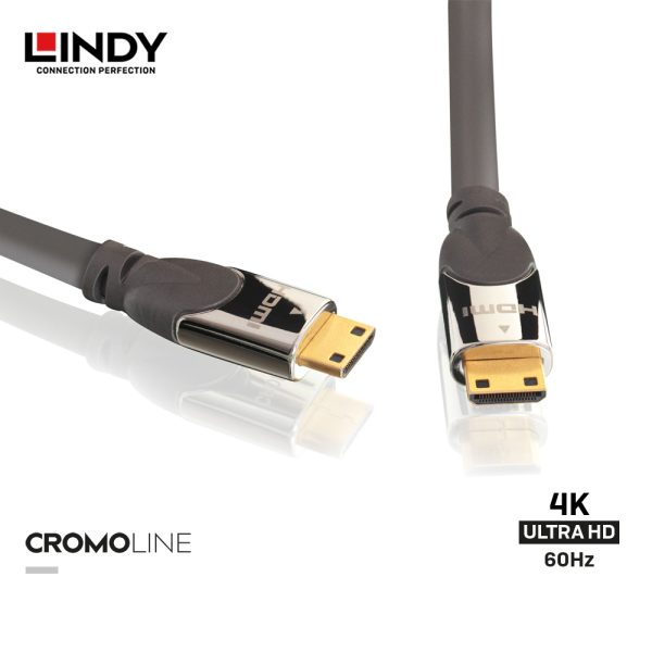 KABEL HDMI 2.0 HIGH SPEED, MINI HDMI TO MINI HDMI, CROMO  2M - Image 2