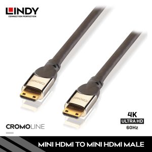 KABEL HDMI 2.0 HIGH SPEED, MINI HDMI TO MINI HDMI, CROMO  2M