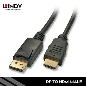KABEL ADAPTER DISPLAYPORT TO HDMI, 1M