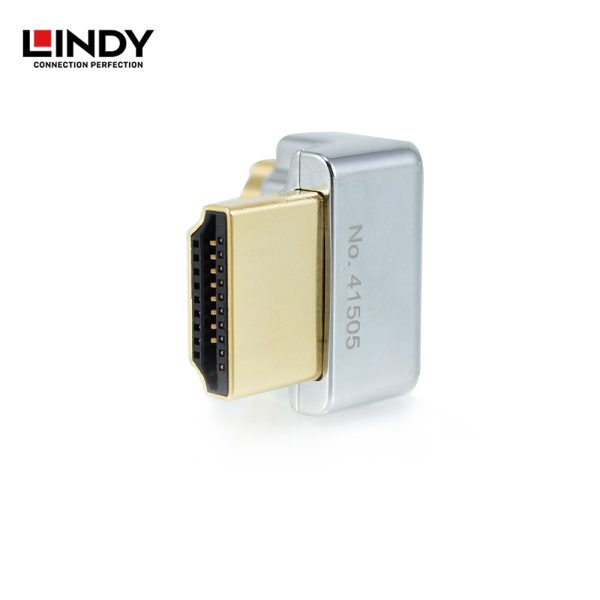 Adapter HDMI 2.0 High Speed, HDMI to HDMI, Cromo, Down Angle 90 Degree - Image 5