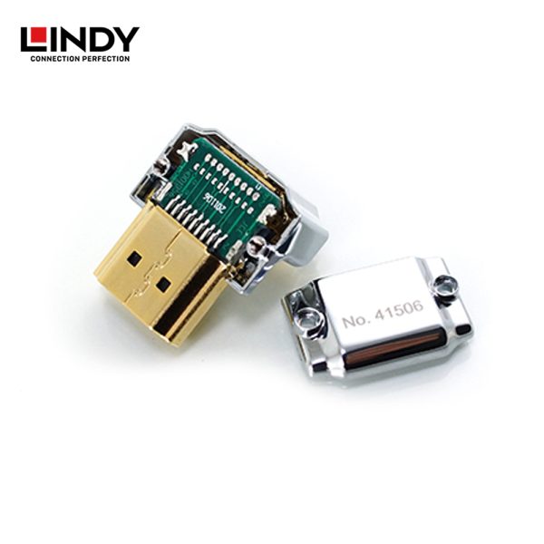 ADAPTER HDMI 2.0 HIGH SPEED, HDMI TO HDMI, CROMO, UP ANGLE 90 DEGREE - Image 4