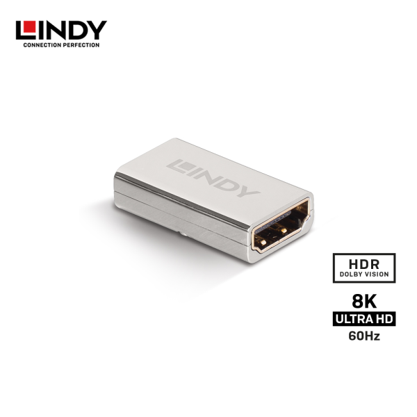 Adapter HDMI 2.1, Ultra High Speed, HDMI to HDMI, Cromo - Image 2