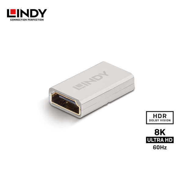 Adapter HDMI 2.1, Ultra High Speed, HDMI to HDMI, Cromo - Image 3