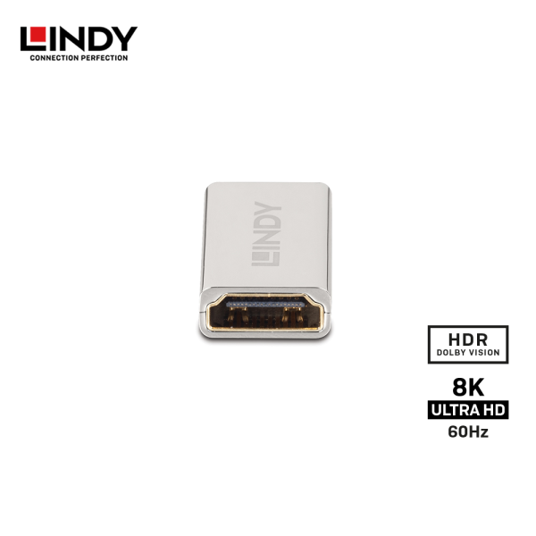 Adapter HDMI 2.1, Ultra High Speed, HDMI to HDMI, Cromo - Image 4