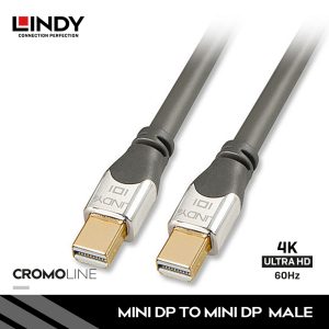 KABEL DISPLAYPORT 1.3, MINI DISPLAYPORT TO MINI DISPLAYPORT, CROMO 0.5M
