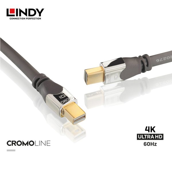 KABEL DISPLAYPORT 1.3, MINI DISPLAYPORT TO MINI DISPLAYPORT, CROMO 2M - Image 2