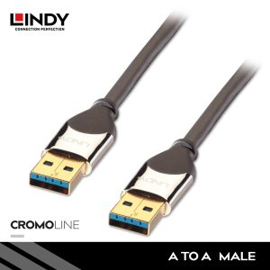 KABEL USB 3.0, TYPE A TO TYPE A, CROMO, 1M