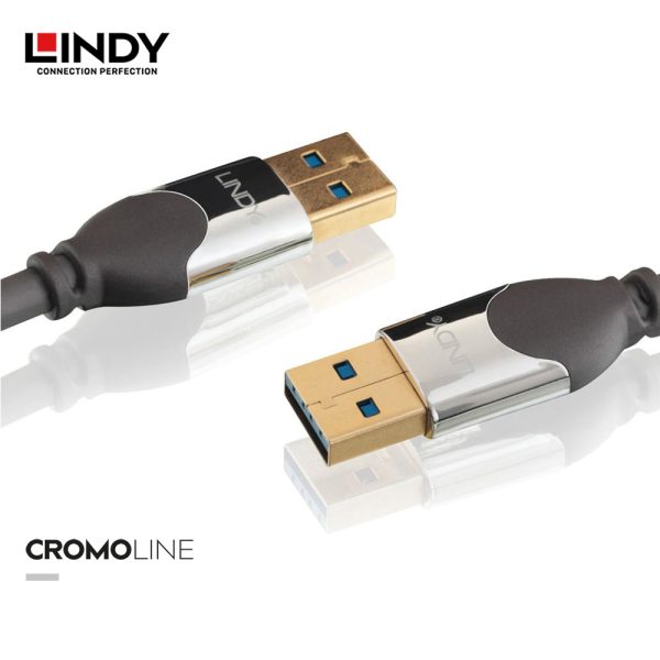 KABEL USB 3.0, TYPE A TO TYPE A, CROMO, 2M - Image 2