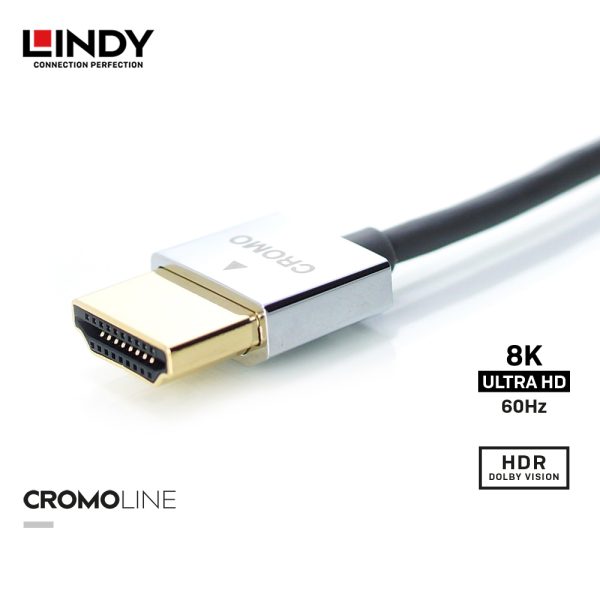 Kabel Slim HDMI High Speed, HDMI to HDMI, Cromo, 0.3M - Image 3