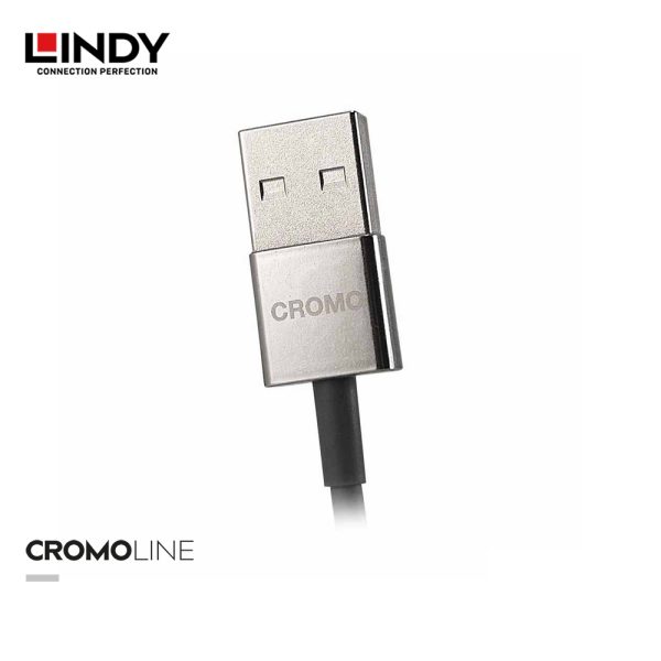 KABEL SLIM USB 2.0, TYPE A TO MICRO-B, CROMO, 2M - Image 2