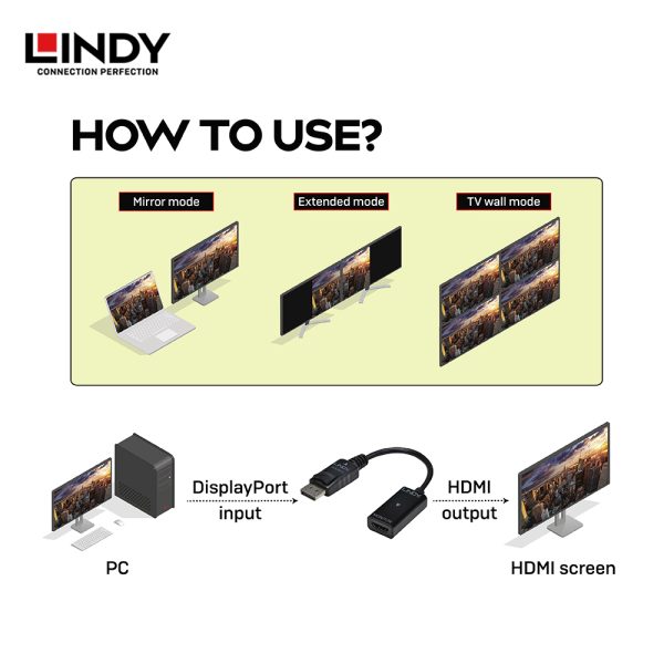 CONVERTER DISPLAYPORT TO HDMI - Image 3