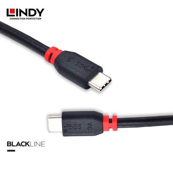 KABEL USB 3.2 GEN 2, TYPE C TO TYPE C, BLACK, 1.5M - Image 2